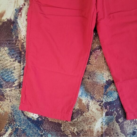 Women's L.L. Bean Nylon Mesh Outdoor Hiking Adventure Capri Style Pants - Picture 5 of 9